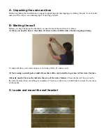 Preview for 3 page of Adagio PACIFICA WATERS Installation Instructions Manual