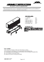 adairs BODEN 3 DOOR SIDEBOARD Assembly Instructions preview