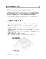 Предварительный просмотр 5 страницы Adam Equipment ACB-1200H Manual