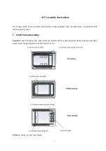 Preview for 2 page of Adam Equipment ANTI-VIBRATION TABLE Assembly Instruction Manual