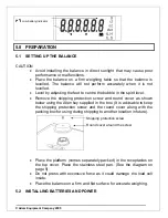 Предварительный просмотр 7 страницы Adam Equipment AQT Series Manual