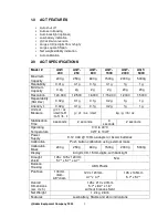 Preview for 3 page of Adam Equipment AQT Series Service Manual