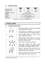 Предварительный просмотр 6 страницы Adam Equipment AZplus 15 Manual