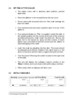 Предварительный просмотр 7 страницы Adam Equipment AZplus 15 Manual