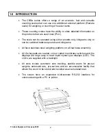 Предварительный просмотр 3 страницы Adam Equipment CBD 100a User Manual