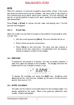 Предварительный просмотр 13 страницы Adam Equipment CBK series User Manual