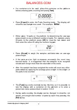 Предварительный просмотр 14 страницы Adam Equipment CBK series User Manual