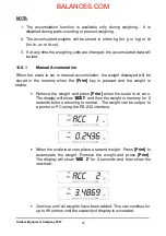 Предварительный просмотр 20 страницы Adam Equipment CBK series User Manual