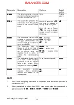 Предварительный просмотр 27 страницы Adam Equipment CBK series User Manual