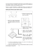 Предварительный просмотр 15 страницы Adam Equipment CBW 100a Service Manual