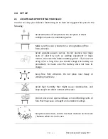 Предварительный просмотр 6 страницы Adam Equipment CCEU-20 Manual