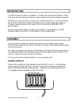 Preview for 2 page of Adam Equipment CPW 25 Manual