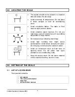 Предварительный просмотр 6 страницы Adam Equipment CPWplus 15 Manual