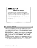 Preview for 21 page of Adam Equipment CQT1751GR User Manual