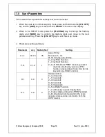 Предварительный просмотр 11 страницы Adam Equipment MDW - 250L User Manual