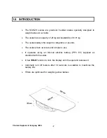 Preview for 4 page of Adam Equipment MIW-20 User Manual