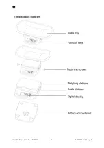 Предварительный просмотр 3 страницы Adam Equipment MTB Manual