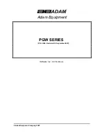 Adam Equipment pgw 1502e User Manual предпросмотр