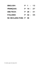 Preview for 2 page of Adam Equipment SHS 100a User Manual