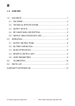 Preview for 3 page of Adam Equipment SHS 100a User Manual