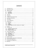 Предварительный просмотр 3 страницы Adam Equipment WBZ 15 User Manual