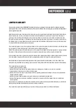 Preview for 9 page of Adam Hall Defender Mini User Manual