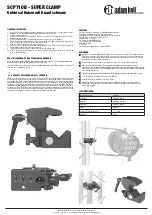 Предварительный просмотр 2 страницы Adam Hall SCP710B Quick Start Manual