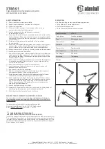 Adam Hall STBA 01 Quick Start Manual preview