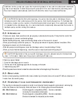 Предварительный просмотр 7 страницы Adam Pumps PA 8050 Use And Maintenance Manual