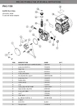 Предварительный просмотр 14 страницы Adam Pumps PA 8050 Use And Maintenance Manual