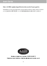 Preview for 6 page of Adam Avant Garde Easy Fitting Instructions