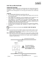 Preview for 3 page of Adam CO9043 Use & Care Manual