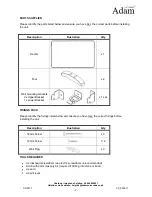 Предварительный просмотр 2 страницы Adam iRad Use & Care Manual