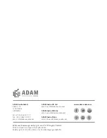 Предварительный просмотр 32 страницы Adam S1X Operation Manual