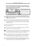 Предварительный просмотр 2 страницы Adam S3X-V Operation Manual