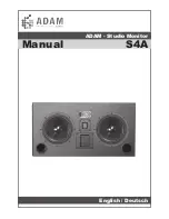 Adam S4A Manual предпросмотр