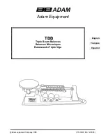 Preview for 1 page of Adam TBB User Manual