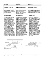 Preview for 2 page of Adam TBB User Manual