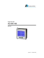 Adamczewski AD-MM 400 Manual preview