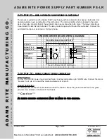 Preview for 7 page of ADAMS RITE PS-LR Owner'S Manual And Installation Instructions