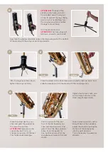 Preview for 3 page of Adams SAXOPHONE PLAYING STAND Quick Start Manual