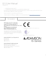 Preview for 2 page of Adamson IS10 User Manual