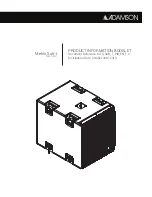 Предварительный просмотр 1 страницы Adamson Metrix Sub-t Information Booklet