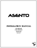 ADAPT SOLUTIONS ASENTO EV-EXP18R Installation Manual preview