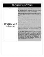 Preview for 14 page of ADAPT SOLUTIONS SPEEDY-LIFT SP-HDA05 Installation Manual