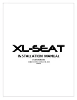 ADAPT SOLUTIONS XL-SEAT XLS-DAKC05L Installation Manual preview