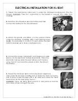 Preview for 6 page of ADAPT SOLUTIONS XL-Seat XLS-DAKQ05R Installation Manual