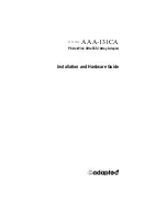 Preview for 3 page of Adaptec 131CA - AAA RAID Controller Installation And Hardware Manual