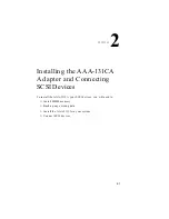 Preview for 13 page of Adaptec 131CA - AAA RAID Controller Installation And Hardware Manual