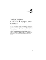 Preview for 41 page of Adaptec 131CA - AAA RAID Controller Installation And Hardware Manual